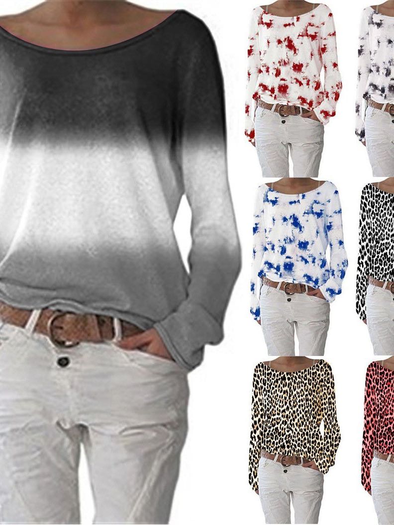 Women's Gradient Loose Long Sleeves - LuckyFash™