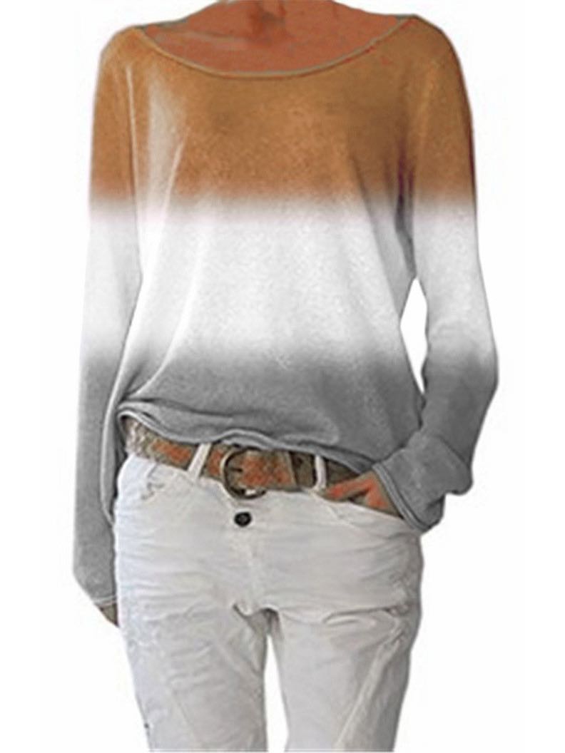 Women's Gradient Loose Long Sleeves - LuckyFash™