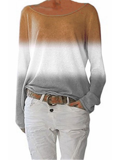 Women's Gradient Loose Long Sleeves - LuckyFash™