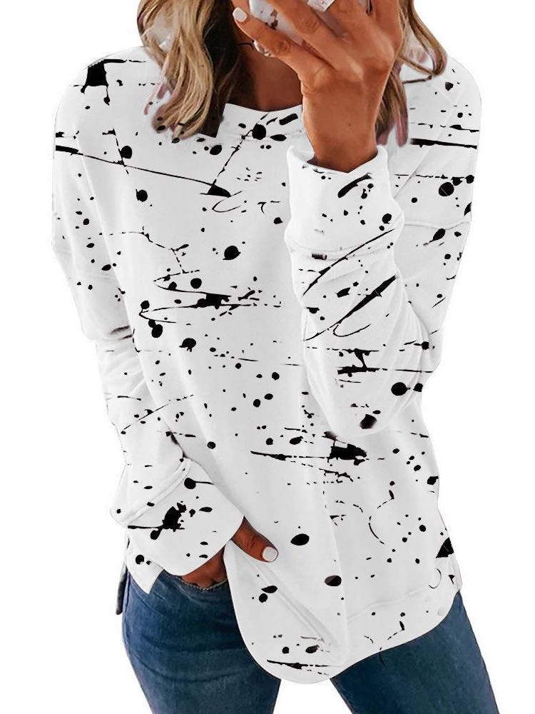 Women's Graffiti Crewneck Sweater - LuckyFash™