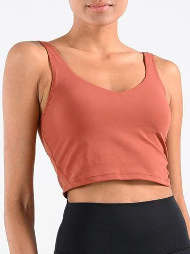 Women's Gym Fitness wear Sleeveless Sports Bra - LuckyFash™