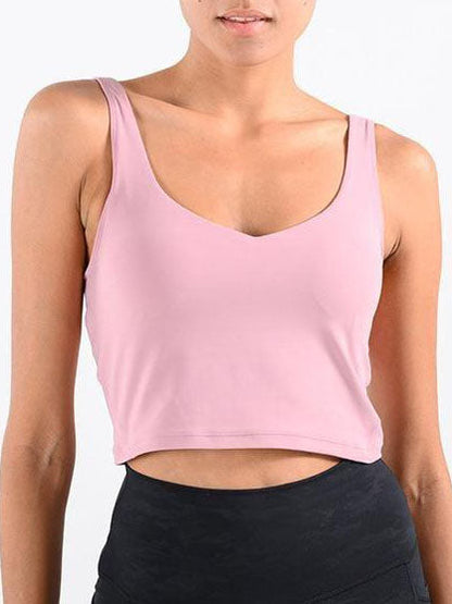 Women's Gym Fitness wear Sleeveless Sports Bra - LuckyFash™