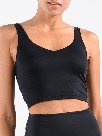 Women's Gym Fitness wear Sleeveless Sports Bra - LuckyFash™