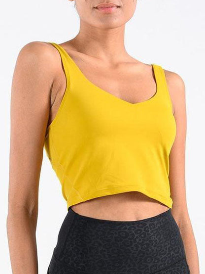 Women's Gym Fitness wear Sleeveless Sports Bra - LuckyFash™