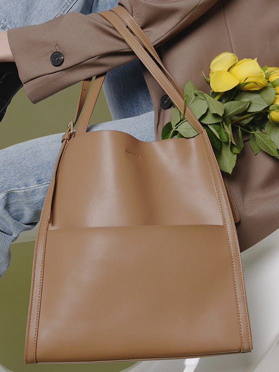 Women's Handbags Commuter Solid Leather Underarm Shoulder Bag - LuckyFash™