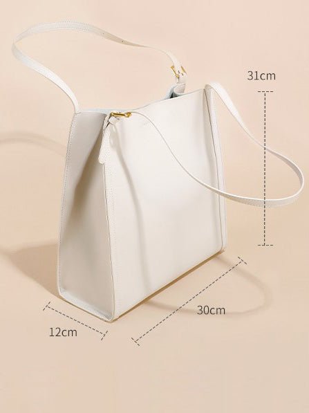 Women's Handbags Commuter Solid Leather Underarm Shoulder Bag - LuckyFash™