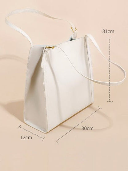 Women's Handbags Commuter Solid Leather Underarm Shoulder Bag - LuckyFash™