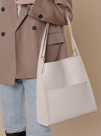 Women's Handbags Commuter Solid Leather Underarm Shoulder Bag - LuckyFash™