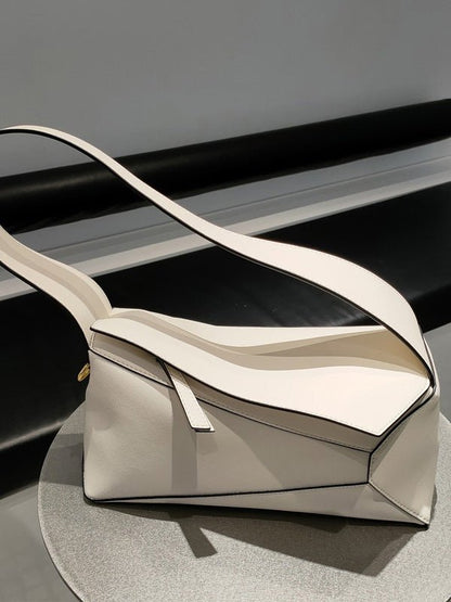 Women's Handbags Fashion Diamond Geometric Leather Tote Underarm Bag - LuckyFash™