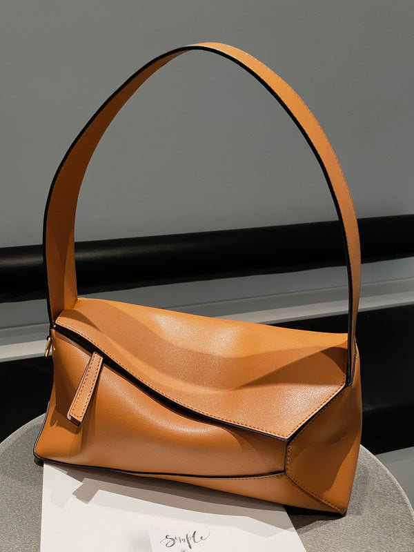 Women's Handbags Fashion Diamond Geometric Leather Tote Underarm Bag - LuckyFash™