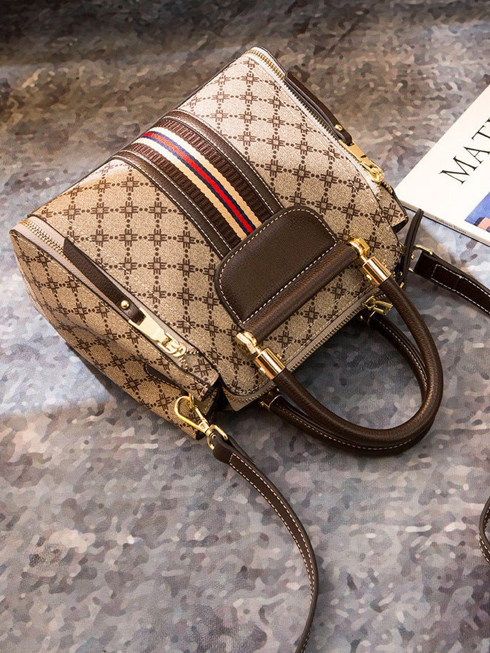 Women's Handbags Fashion Print Zip Tote Crossbody Bag - LuckyFash™