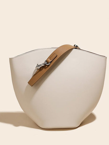 Women's Handbags Fashion Simple Leather Crossbody Bucket Bag - LuckyFash™