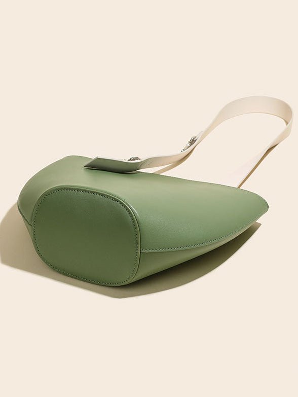 Women's Handbags Fashion Simple Leather Crossbody Bucket Bag - LuckyFash™