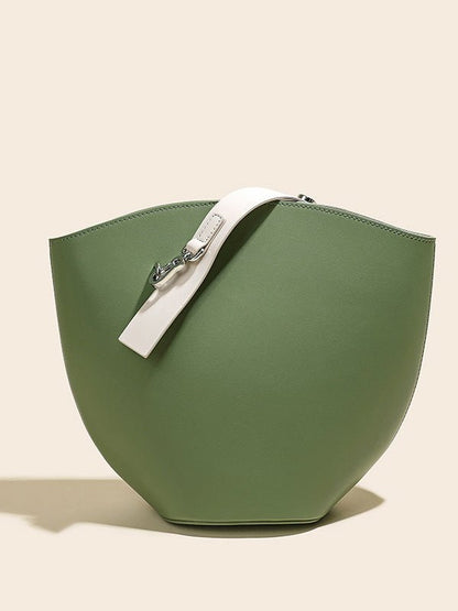 Women's Handbags Fashion Simple Leather Crossbody Bucket Bag - LuckyFash™
