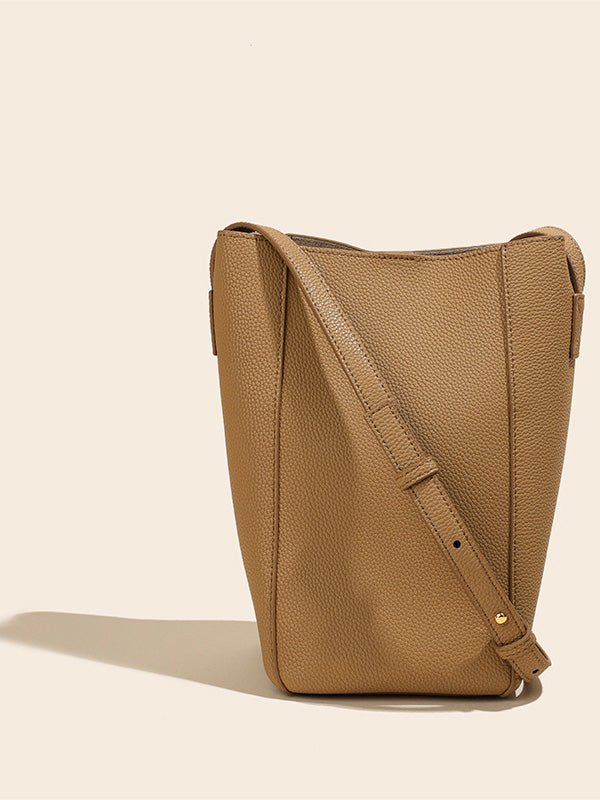 Women's Handbags Fashion Soft Leather Crossbody Bucket Bag - LuckyFash™