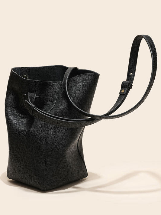 Women's Handbags Fashion Soft Leather Crossbody Bucket Bag - LuckyFash™