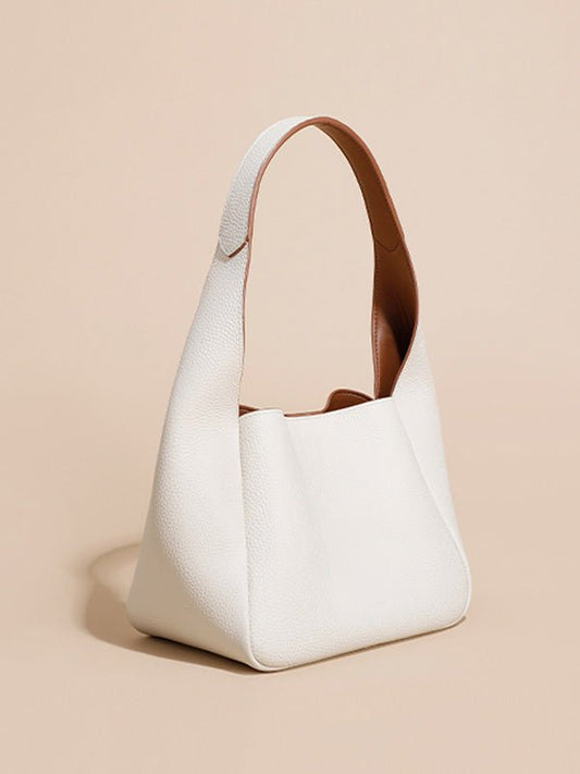 Women's Handbags Leather Bucket Commuter Underarm Bag - LuckyFash™