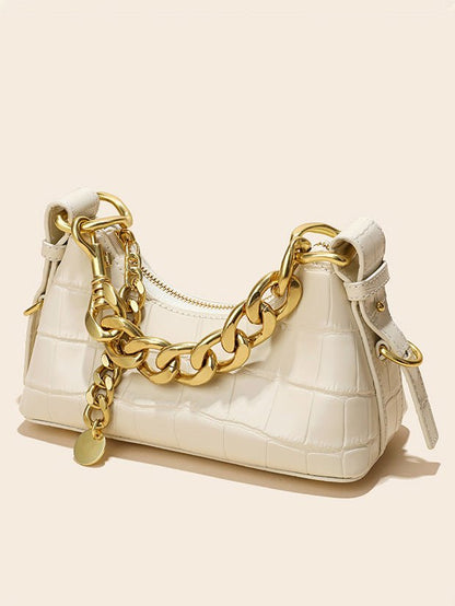 Women's Handbags Leather Chain Crossbody Small Square Bag - LuckyFash™