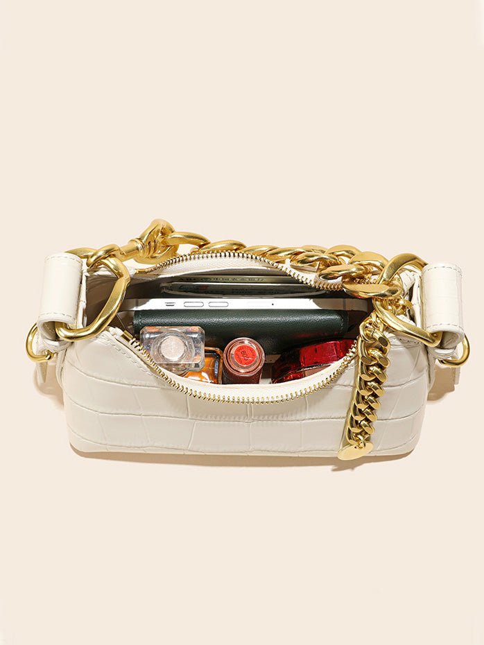 Women's Handbags Leather Chain Crossbody Small Square Bag - LuckyFash™