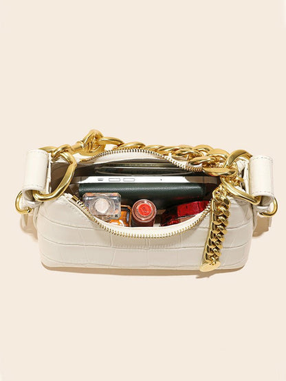 Women's Handbags Leather Chain Crossbody Small Square Bag - LuckyFash™