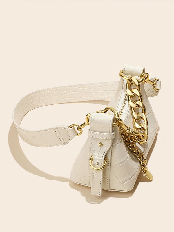 Women's Handbags Leather Chain Crossbody Small Square Bag - LuckyFash™