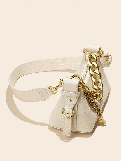 Women's Handbags Leather Chain Crossbody Small Square Bag - LuckyFash™