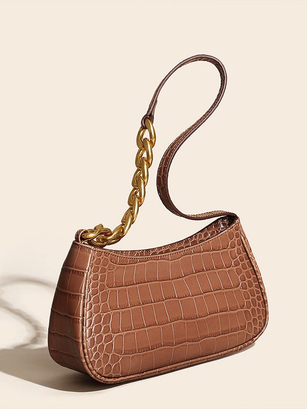 Women's Handbags Leather Chain Underarm Handbag - LuckyFash™