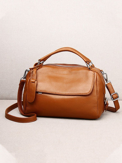 Women's Handbags Litchi Pattern Crossbody Soft Leather Bag - LuckyFash™