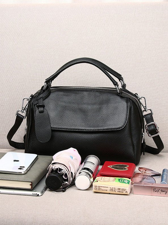 Women's Handbags Litchi Pattern Crossbody Soft Leather Bag - LuckyFash™