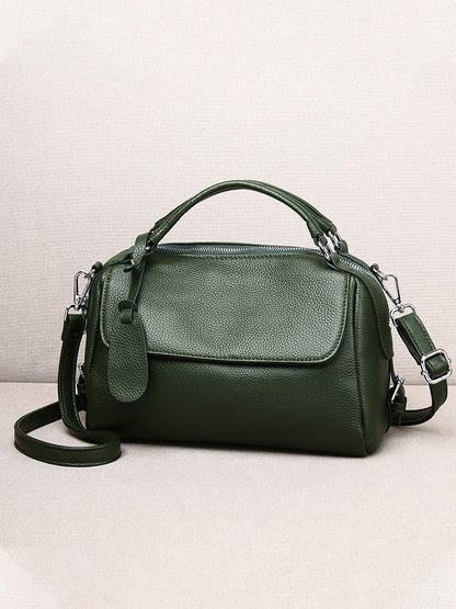 Women's Handbags Litchi Pattern Crossbody Soft Leather Bag - LuckyFash™