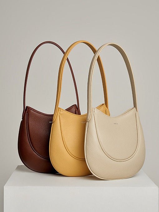 Women's Handbags Simple Fashion Retro Leather Shoulder Underarm Bag - LuckyFash™