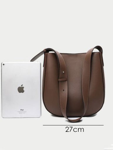 Women's Handbags Simple Leather Large Capacity Bucket Bag - LuckyFash™