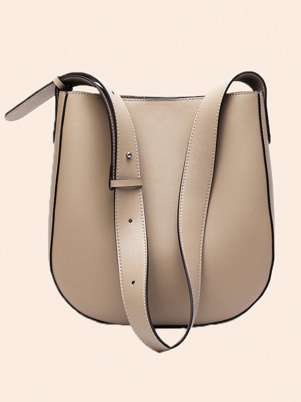 Women's Handbags Simple Leather Large Capacity Bucket Bag - LuckyFash™