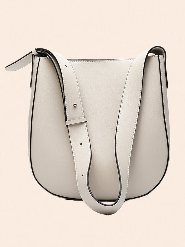 Women's Handbags Simple Leather Large Capacity Bucket Bag - LuckyFash™