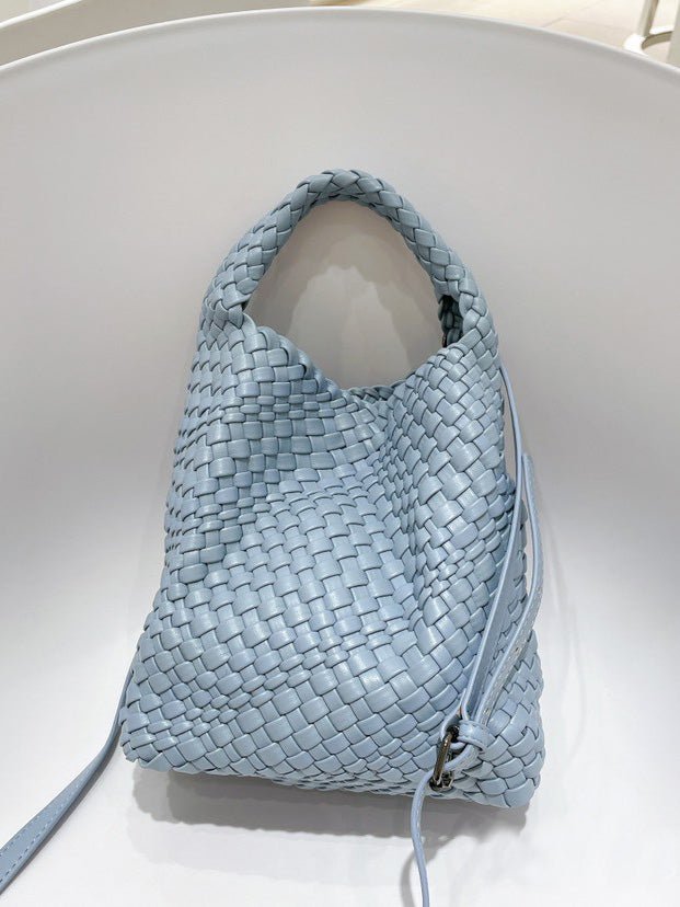 Women's Handbags Soft Leather Braided Large Capacity Tote - LuckyFash™