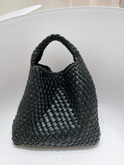 Women's Handbags Soft Leather Braided Large Capacity Tote - LuckyFash™