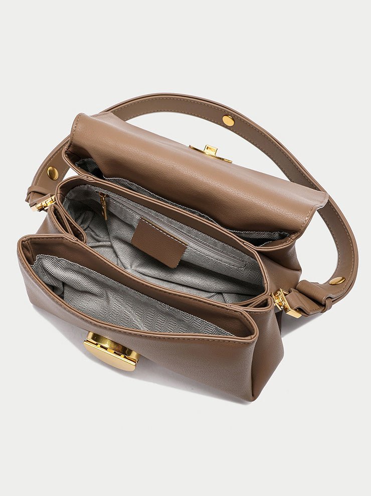 Women's Handbags Soft Leather Simple Casual Messenger Bag - LuckyFash™