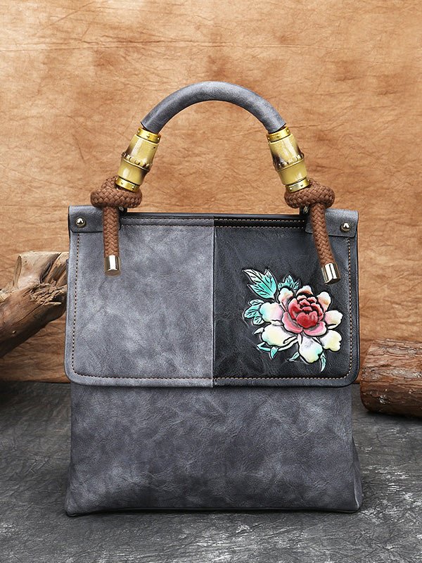 Women's Handbags Vintage Embroidered Flower Tote Bag - LuckyFash™