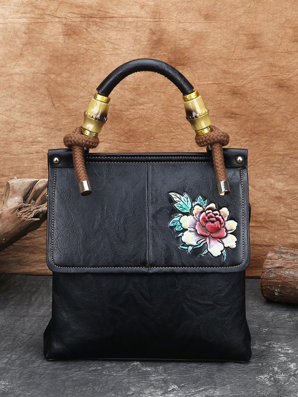 Women's Handbags Vintage Embroidered Flower Tote Bag - LuckyFash™