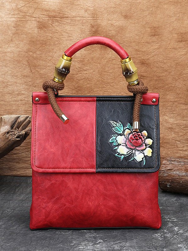 Women's Handbags Vintage Embroidered Flower Tote Bag - LuckyFash™