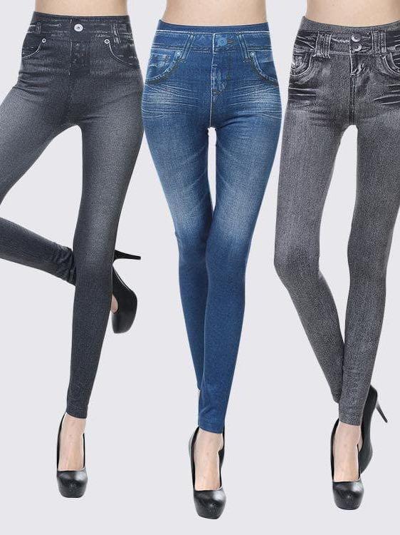 Women's High-Waist Jeans - LuckyFash™