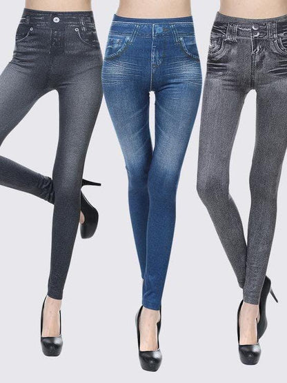 Women's High-Waist Jeans - LuckyFash™