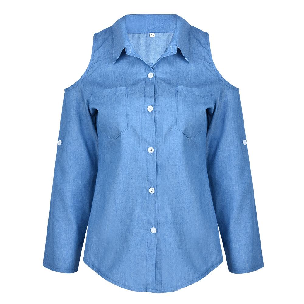 Women's Hollow Floral Shirt Top - LuckyFash™