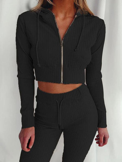 Women's Hooded Sweatshirt Casual Suit - LuckyFash™