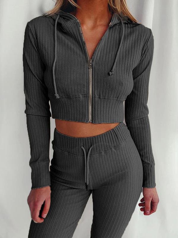 Women's Hooded Sweatshirt Casual Suit - LuckyFash™