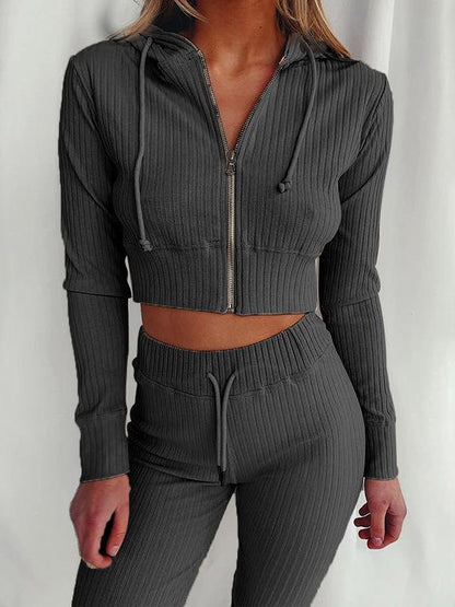 Women's Hooded Sweatshirt Casual Suit - LuckyFash™