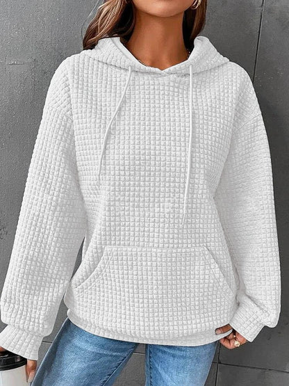 Hoodies Casual Loose Solid Pullover Hoody - LuckyFash™
