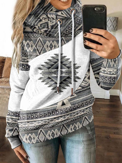 Women's Hoodies Graphic Printing Long Sleeve Thickened Fleece Hoodie - LuckyFash™