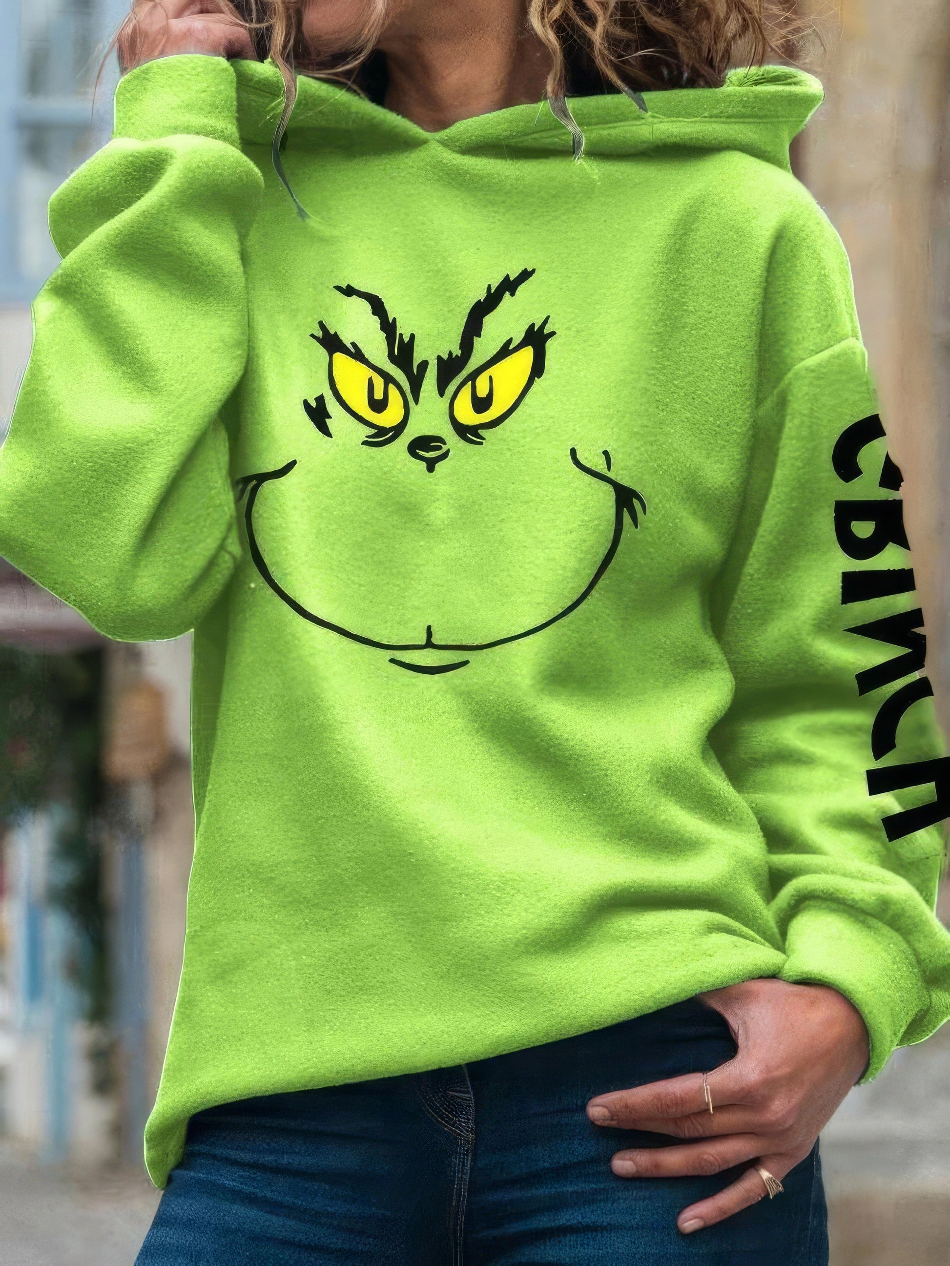 Hoodies How The Grinch Stole Christmas Print Hoodie - LuckyFash™