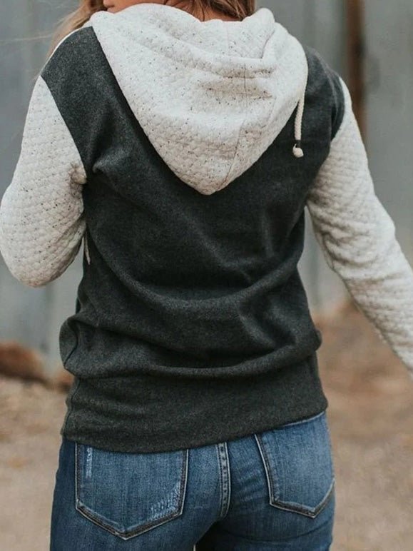 Women's Hoodies Landscape Print Pocket Long Sleeve Hoodie - LuckyFash™